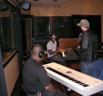 Vincent and Andre Wilson with Tyler Father and Son.
