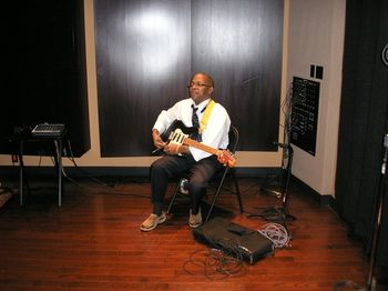 Gregory Keith Ayers - Guitar Recording at Studio Trilogy.
