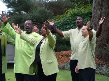 Ronnie, Alfreda, James, and Marcos In the Secret Place
