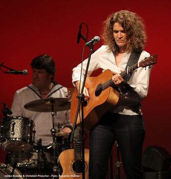 Meike Koester mit Christian Prescher
