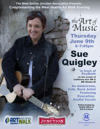 Sue Quigley "The Art of Music" ArtWalk West Seattle