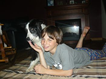 Timer (17.5 yrs) & Michael 2011
