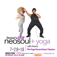 BUY TICKETS - LIVE NEOSOUL AND YOGA TRANCE DANCE W/ ARIANA