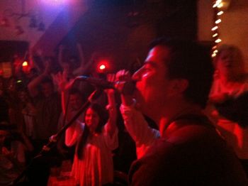 Last Night at the Fence! Rocking at The Backfence in Greenwich Village, NYC, 2013
