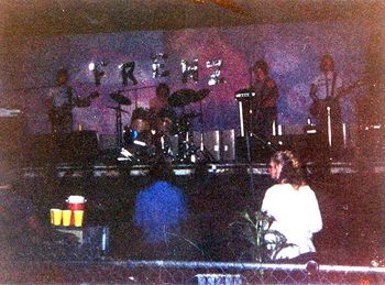 Frenz on Flatbed Stage, Colton NE, c.1979
