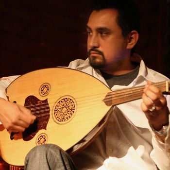 Dann Torres playing oud Dann Torres playing oud
