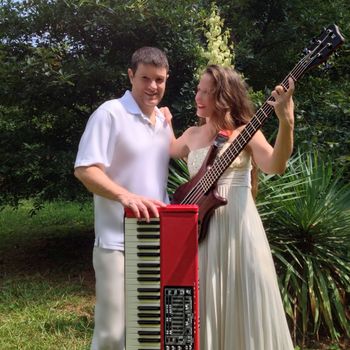Farrin and Evan With Keys and Bass Jazz Business Cards Photo Shoot Series
