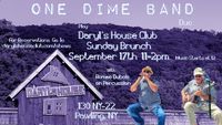 One Dime Band Duo w/Romeo Dubois on percussion