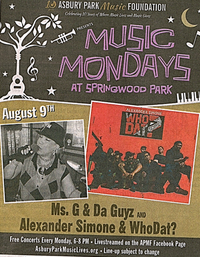 Music Mondays at Springwood Park