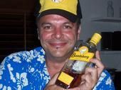 Flash back to Aust tour - Mookie Brill endorses Bundaberg Rum!
