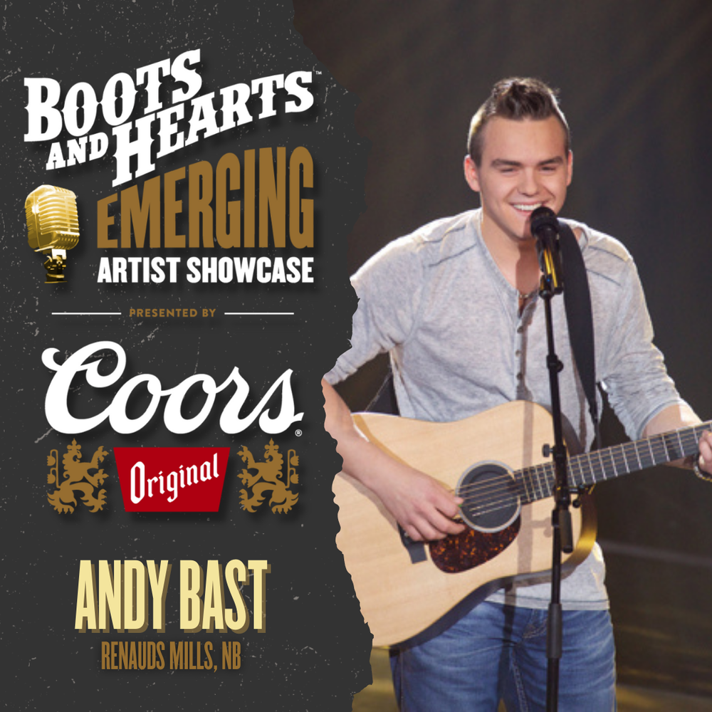 Very honoured to be Boots & Hearts Emerging artist showcase finalist!