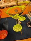 Lyrical cocktail glasses by Arjana "Finishing the Glass"-single glass