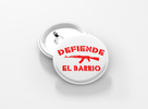 Defiende el Barrio 1.25" Pinback Button