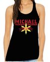 Ladies Black Honky Tonk Ninja Tank Top