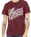 Maroon T-Shirt MMG Logo 