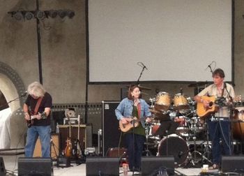 Radar Cows Opening for Los Lobos in Taos, New Mexico
