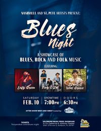 Blues Night: A Showcase of Blues, Rock, and Folk Music