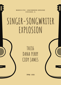 Singer-Songwriter Explosion at Uncommon Ground