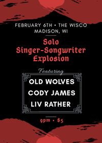Singer-Songwriter Explosion at The Wisco