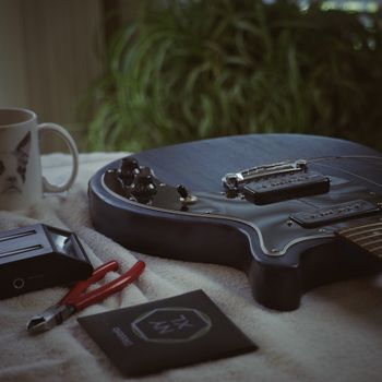 Guitar maintenance on my Gib Jr.
