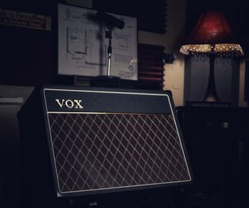 Vox AC 15 /w Greenback
