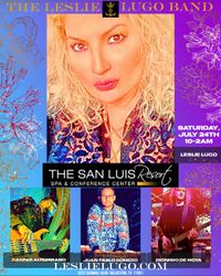 Leslie Lugo Band Performs at The San Luis Hotel - Galveston inside the San Luis Bar