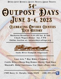 54th Outpost Days Owyhee County
