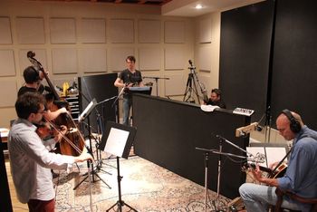 Live album recording Sammy Shelor, Mead Rickter, Zach Mclamb, Forrest O'Conner and Brandon
