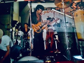 At Gonzalez&Gonzalez, NYC with Ensemble Moonfire spring 1990
