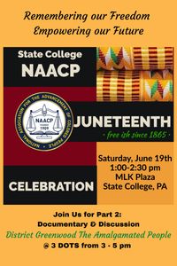 State College NAACP Juneteenth Celebration