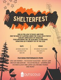 ShelterFest: Out of the Cold Benefit Concert