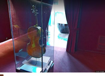Back of Ex-Cristiani Stradivarius
