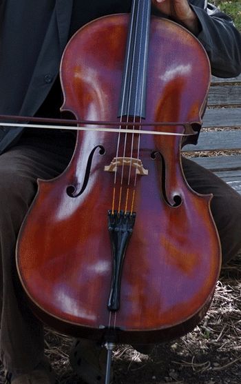 Cristiani Stradivarius Cello of c. 1700.  C.Landon
