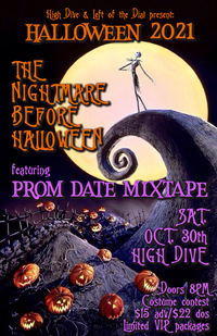 Prom Date Mixtape Halloween Extravaganza!