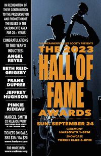 Sacramento Blues Society Blues Hall of Fame Induction Ceremony