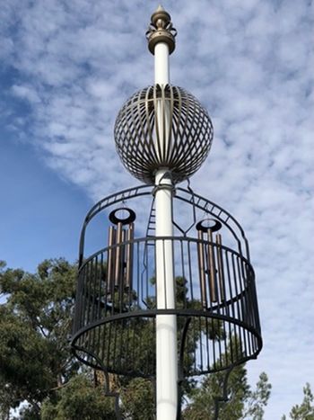 Wind Harp in Solvang, CA
