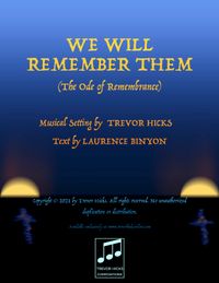 We Will Remember Them