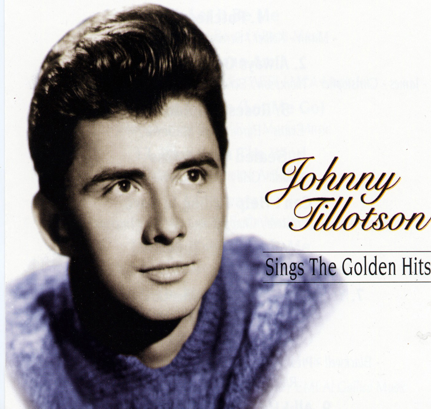 Johnny Tillotson Sings The Golden Hits