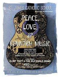 Peace, Love and Country Music - SJCS Fundraiser