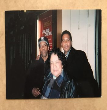 Me & Mom with Denzel Washington
