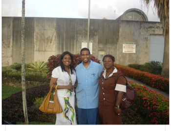 Ministering at prison Trinidad
