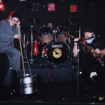 Early Blues band Damian Knapp and the Hellhounds. That's Joe Toto playing the washtub bass.
