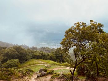 From the top of the Earthen mound (embankment)
