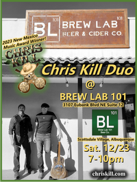 Chris Kill Duo at Brew Lab 101