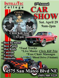 Chris Kill Trio @ IntelliTec College Car Show