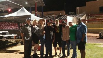 Kevin_Michaels with Kenny Cedarholm @ Hot_Summer Nights, Adelanto Stadium 8-11-2
