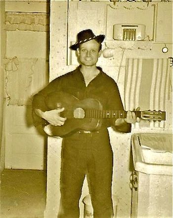 Uncle Mike Ksenic - I owe it all to him! (Check out the old Martin!)
