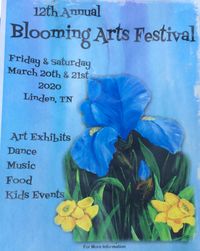 POSTPONED UNTIL JUNE 6 Blooming Arts Festival