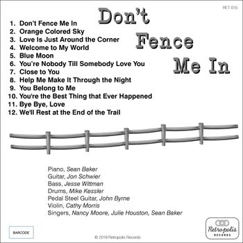Don't Fence Me In (Track List)

