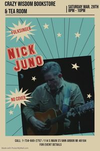 Folksinger Nick Juno